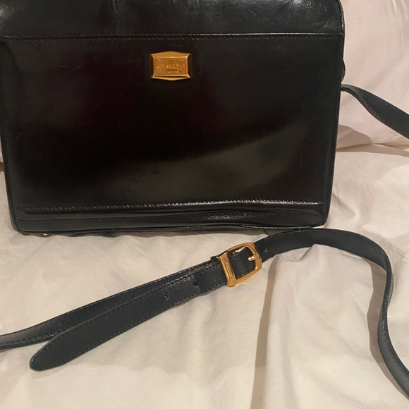 Bally shoulder the bag authentic black in good condition - Picture 1 of 15
